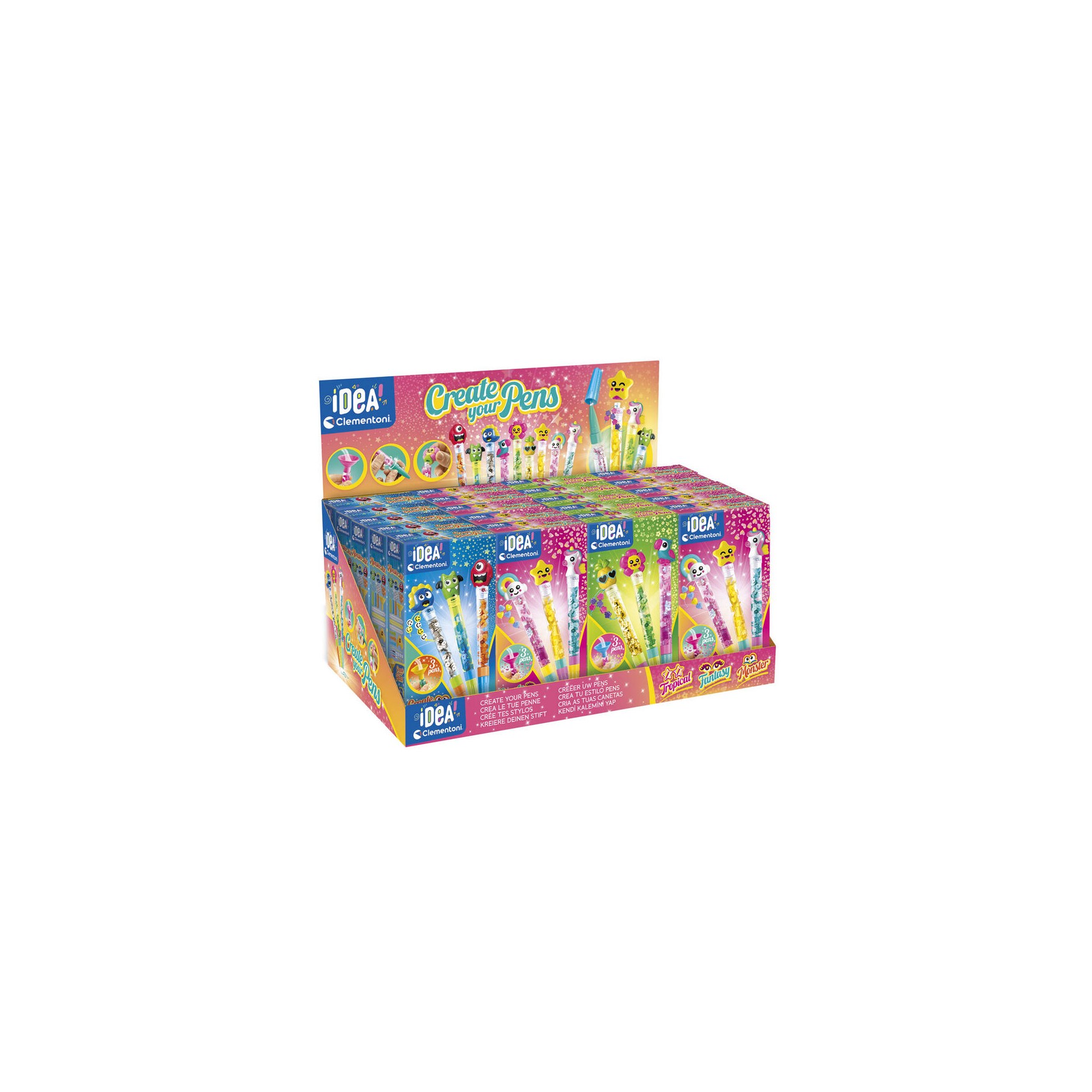 Juego Crea tus boligrafos surtido