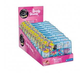 Set Pulseras Mensaje Amistad Blue Crazy Chic