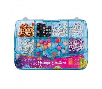 Set Pulseras Mensaje Amistad Blue Crazy Chic