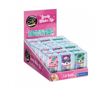 Balsamo Labial Trendy Pets Crazy Chic surtido