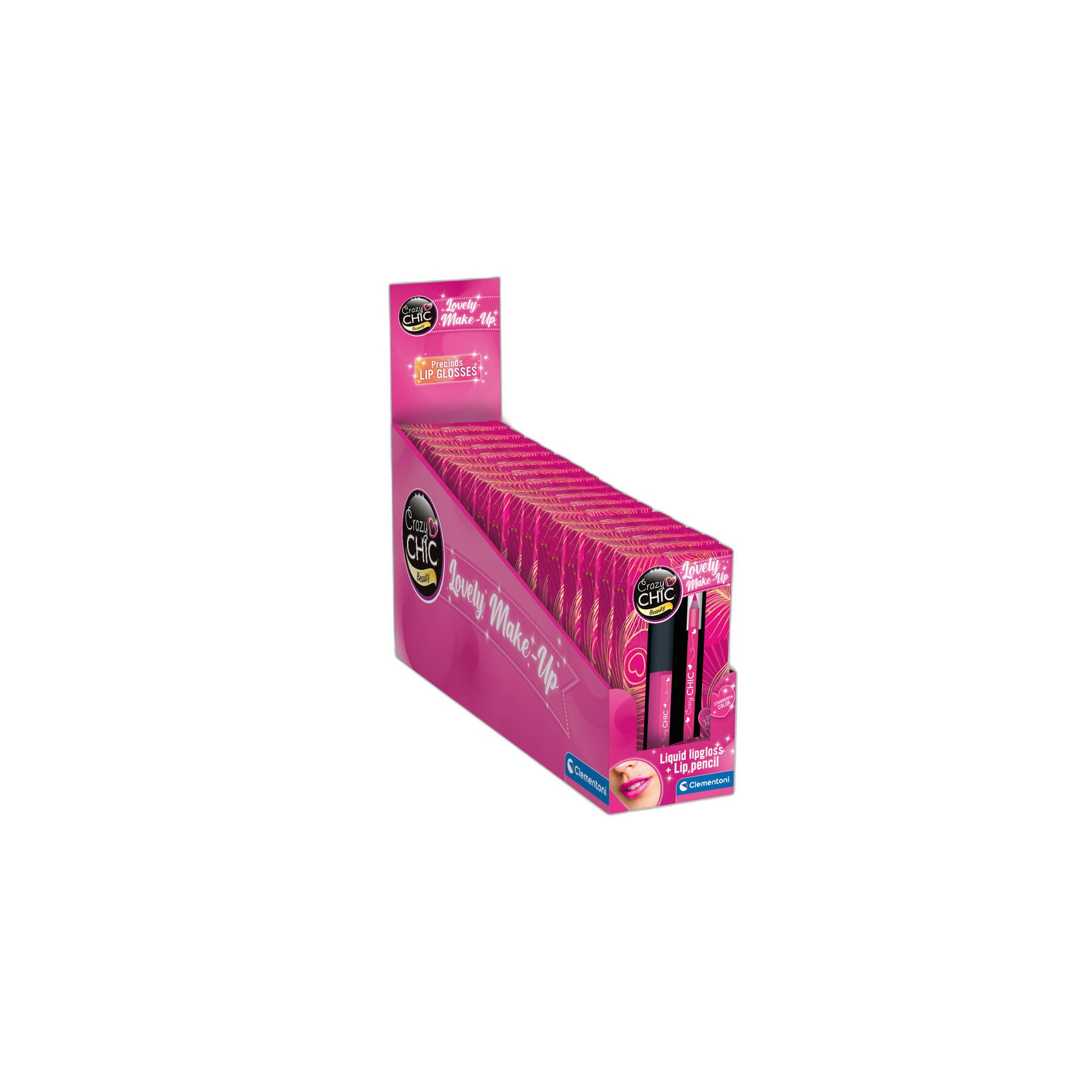 Set Brillo Labios + Lapiz Labial Strawberry Crazy Chic