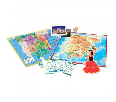 Juego puzzle Mapa Geo descubre España
