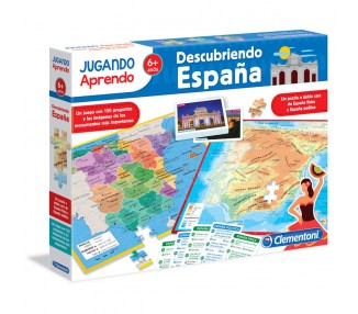 Juego puzzle Mapa Geo descubre España