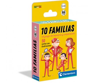 Juego memoria 10 Familias