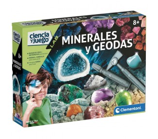 Juego Minerales y geodas