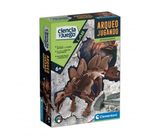 Juego Arqueojugando T- RexStegosaurio