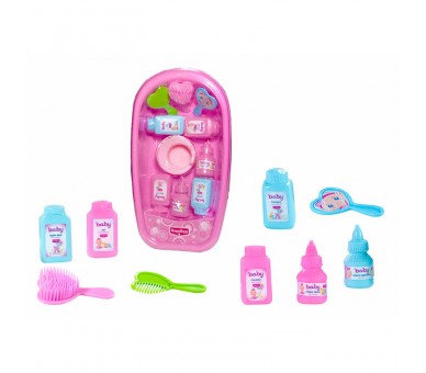 Bañera con accesorios