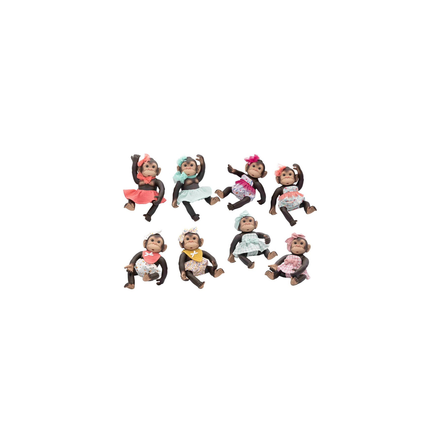 Muñeco bebe mono surtido