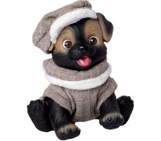 Muñeco bebe reborn perrito pelele y gorrita