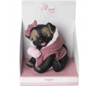 Muñeco bebe reborn perrito chaleco