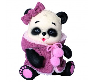 Muñeco bebe reborn oso panda