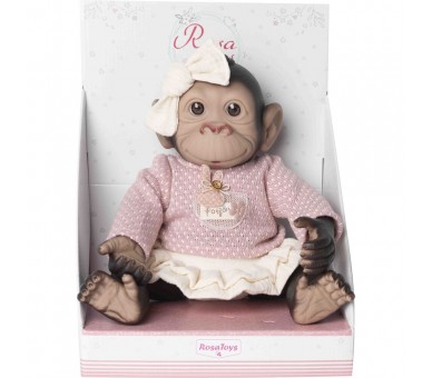 Muñeco Bebe reborn jersey y falda