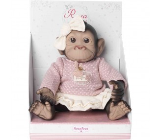 Muñeco Bebe reborn jersey y falda