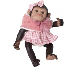 Muñeco Bebe reborn vestido y capa