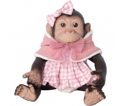 Muñeco Bebe reborn vestido y capa