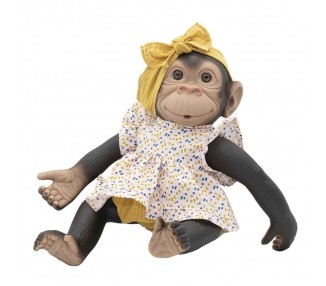 Muñeco Bebe reborn vestido amarillo