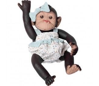 Muñeco Bebe reborn pelele verde