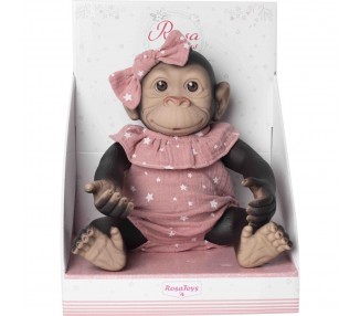 Muñeco Bebe reborn pelele rosa