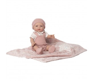 Muñeca bebe reborn recien nacido con mantiita musical