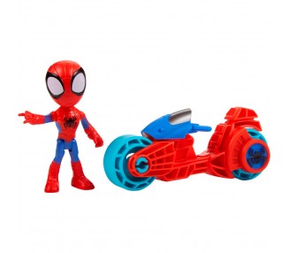 Vehiculo Moto Spidey - Spidey Amazing Friends Marvel