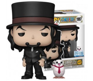 Funko POP! One Piece: Rob Lucci w/Hattori (1997) EXM CHASE