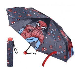 Paraguas manual plegable Spiderman Avengers Marvel 50cm