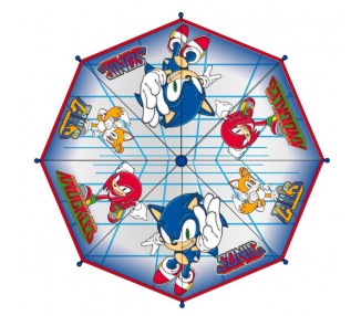 Paraguas manual burbuja Sonic The Hedgehog