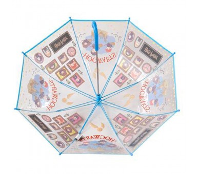 Paraguas manual burbuja transparente Harry Potter 48cm