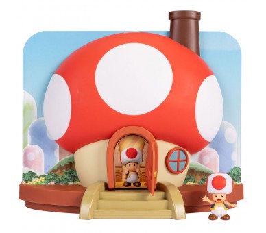 Playset Casa Toad Super Mario Bros