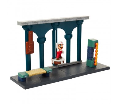 Playset Castillo de Lava Super Mario Nintendo