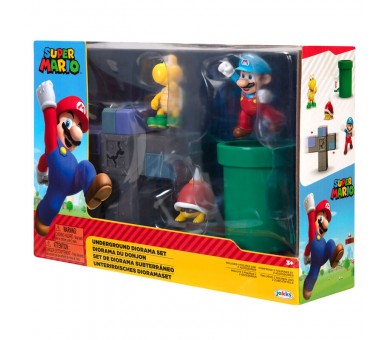 Blister diorama Subterraneo Super Mario Nintendo
