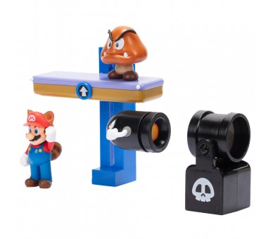 Set diorama Switchback Hill Super Mario Bros 6cm