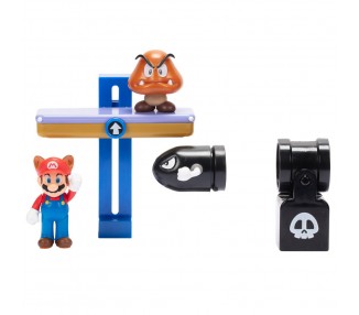 Set diorama Switchback Hill Super Mario Bros 6cm