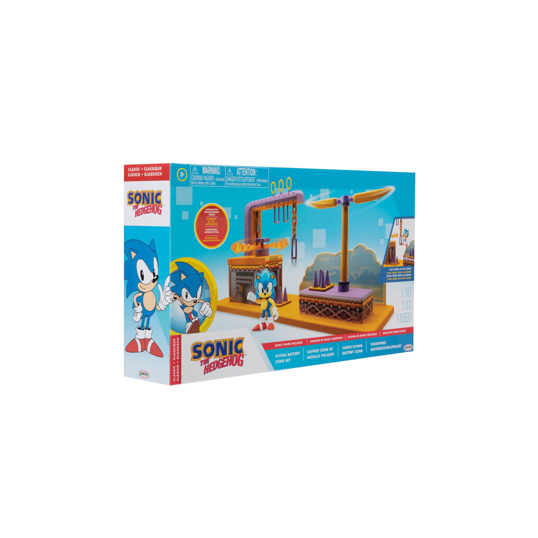 Playset Flying Battery Zone Sonic The Hedgehog 6cm