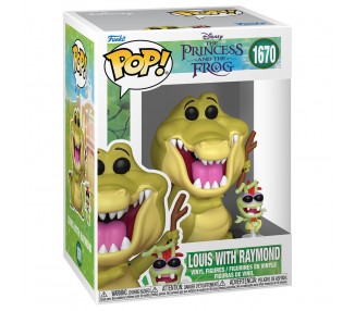 Figura POP Disney Tiana y el Sapo Louis with Raymond
