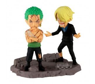 Figura Roronoa Zoro & Sanji One Piece 8cm