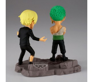 Figura Roronoa Zoro & Sanji One Piece 8cm