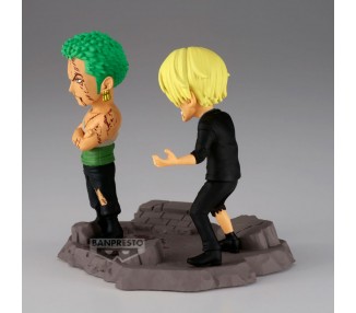 Figura Roronoa Zoro & Sanji One Piece 8cm