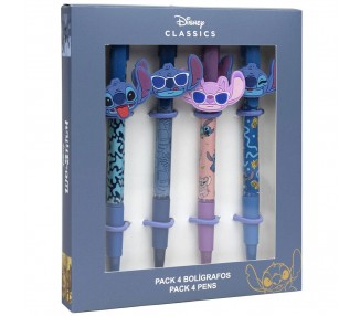 Blister boligrafos Stitch Disney