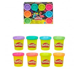 Set 8 Botes Plastilina Play-Doh surtido