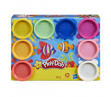 Set 8 Botes Plastilina Play-Doh surtido