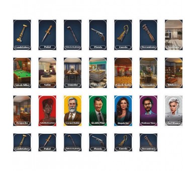 Juego Cluedo Grab & GO! español