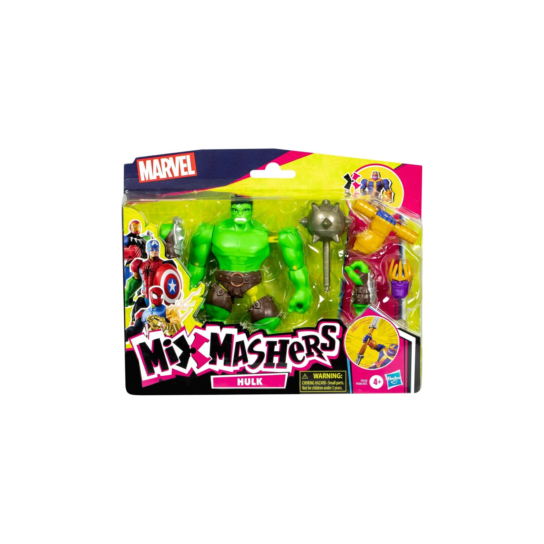 Figura Hulk Deluxe Mix Mashers Marvel 12cm