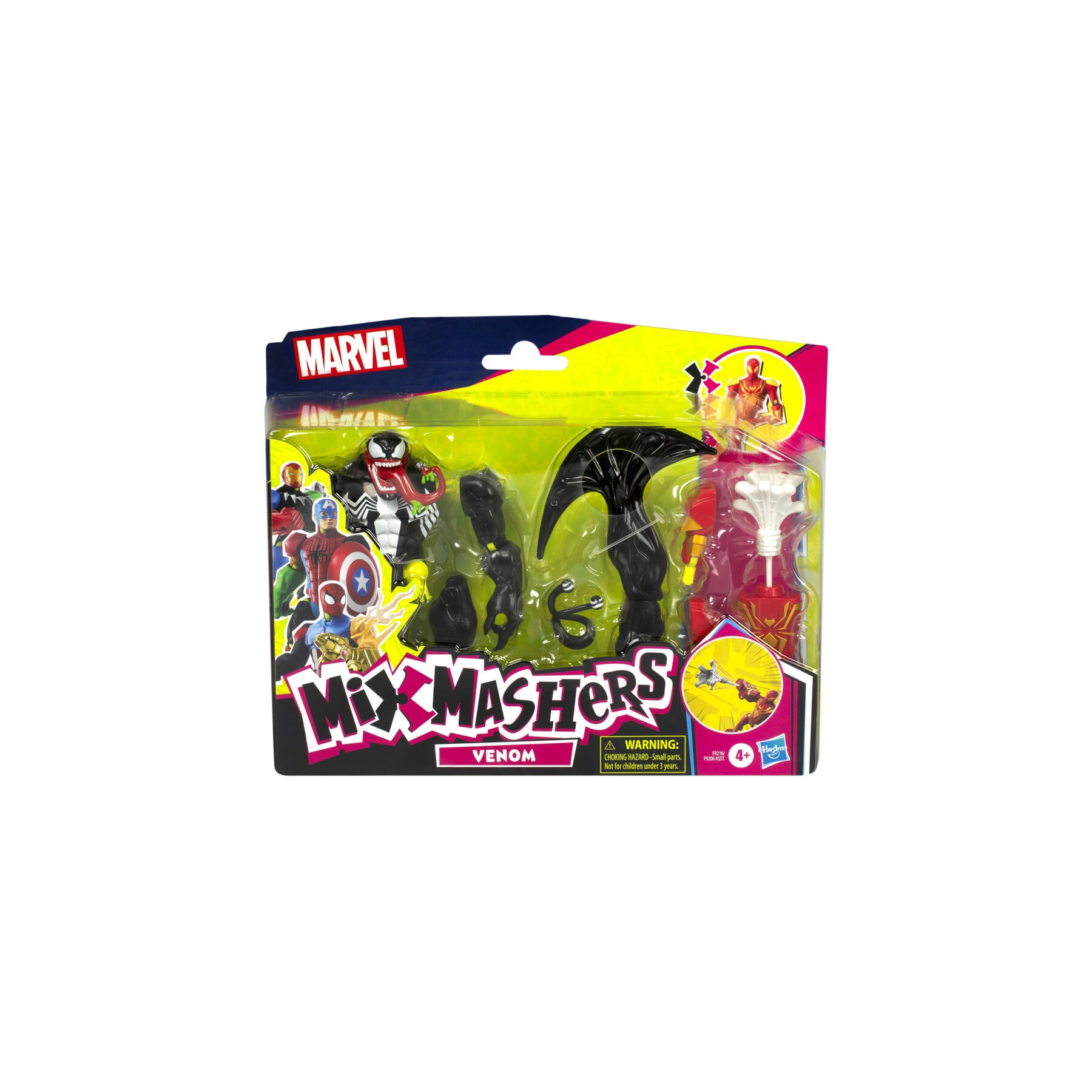 Figura Venom Deluxe Mix Mashers Marvel 12cm