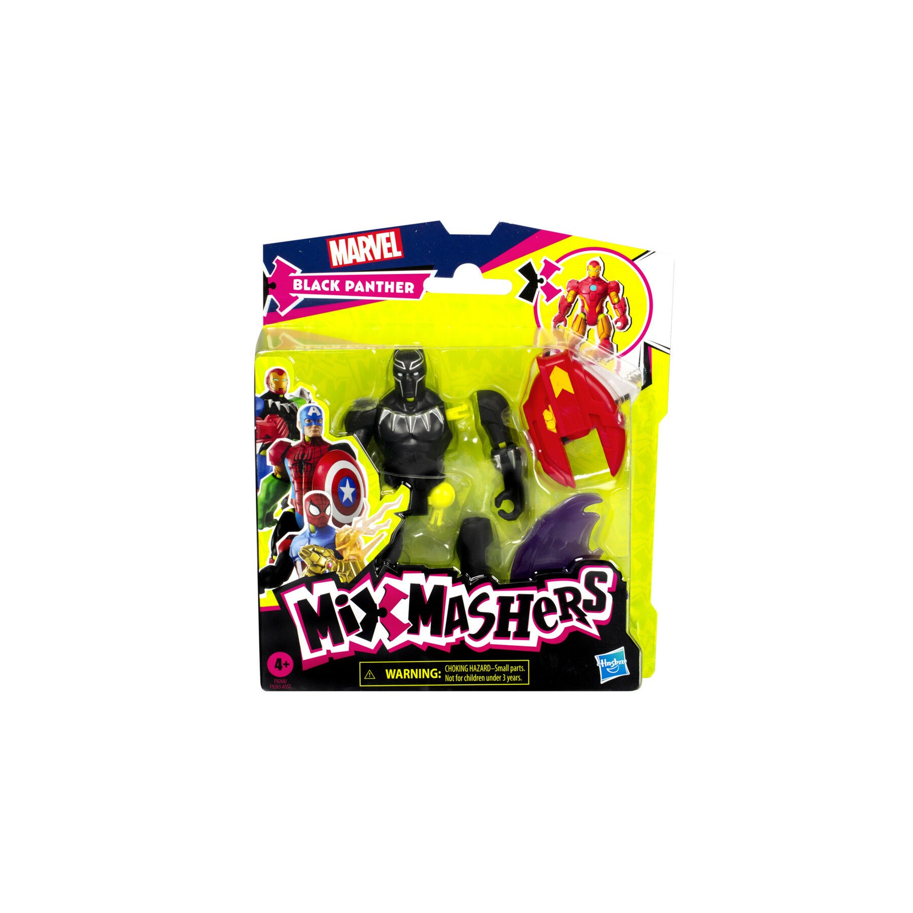 Figura Black Panther Mix Mashers Marvel 12cm