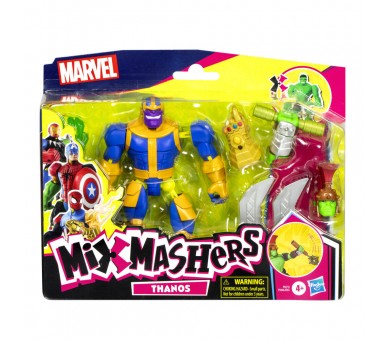 Figura Thanos Deluxe Mix Mashers Marvel 12cm