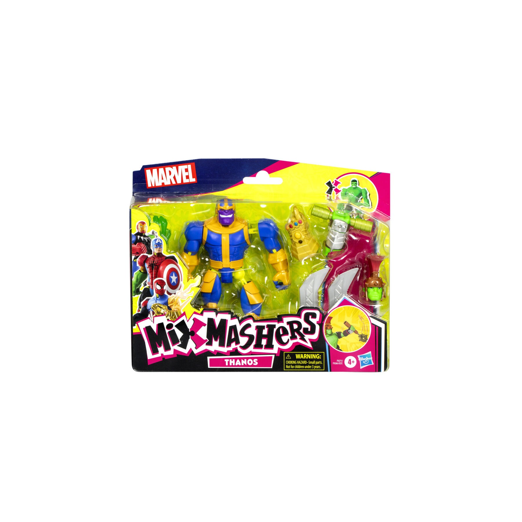 Figura Thanos Deluxe Mix Mashers Marvel 12cm