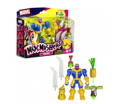 Figura Thanos Deluxe Mix Mashers Marvel 12cm