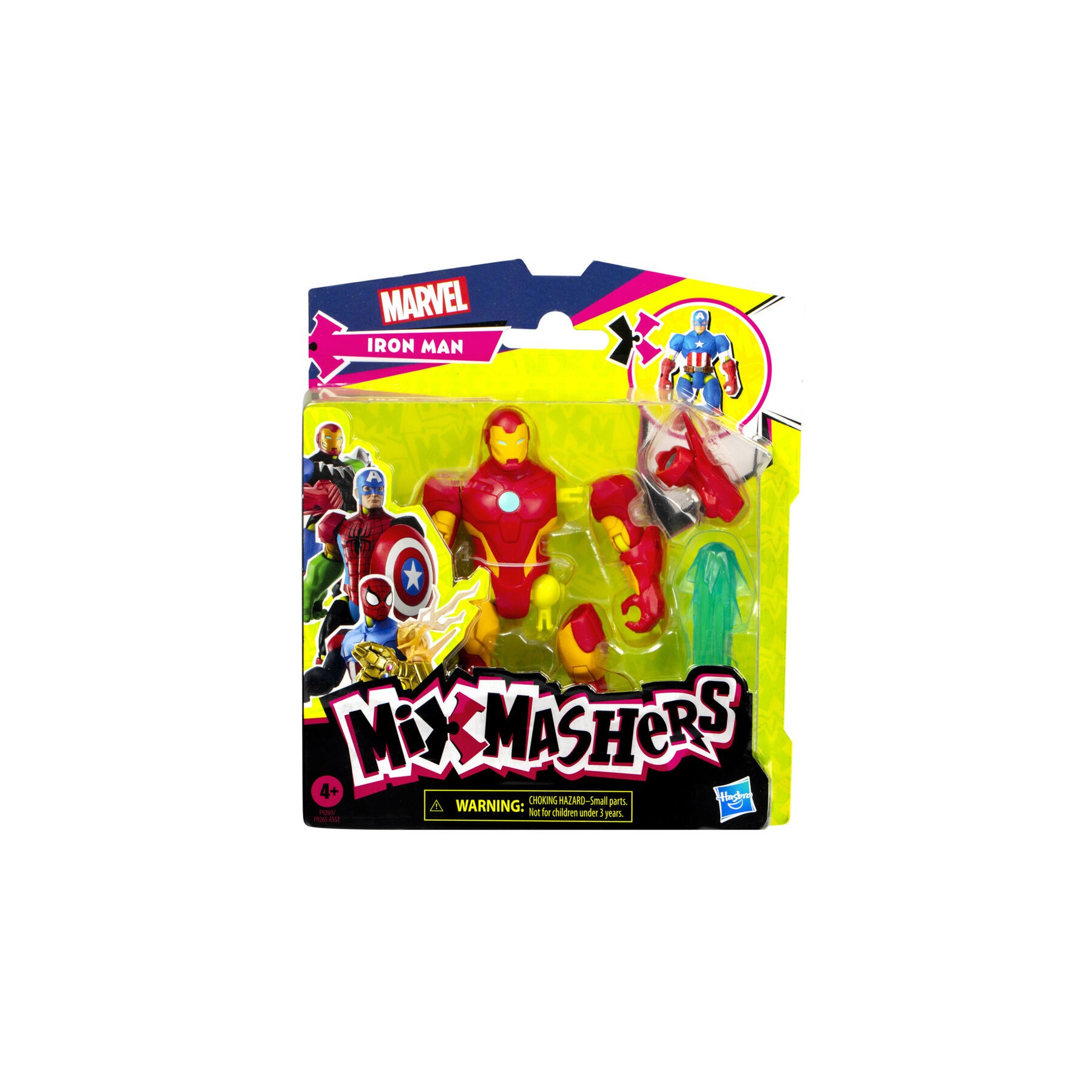 Figura Iron Man Mix Mashers Marvel 12cm