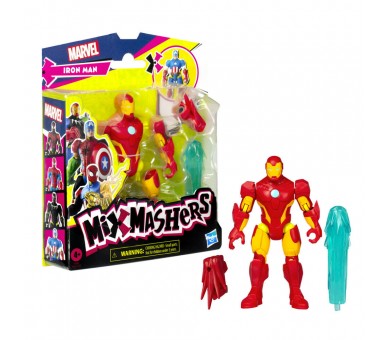 Figura Iron Man Mix Mashers Marvel 12cm